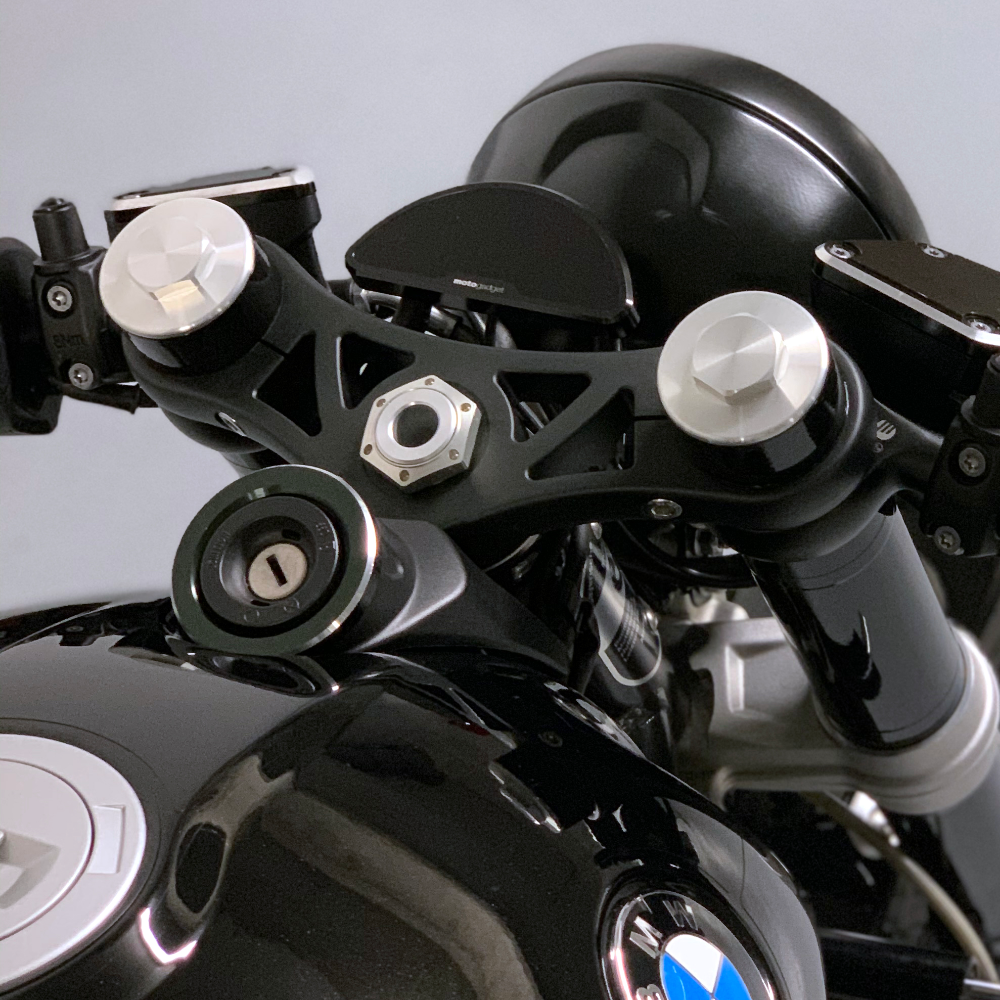 BMW R9T motorcycle forks