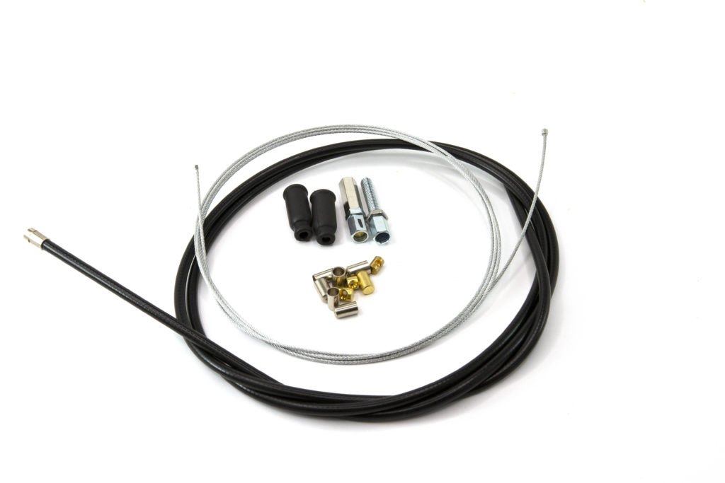 Venhill Universal Motorcycle Single Throttle Cable Kit
