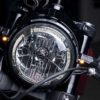 kellermann Atto Dark on motorcycle headlight