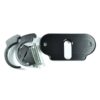 Motogadget Motoscope Mini handle bar clip kit bracket black anodized