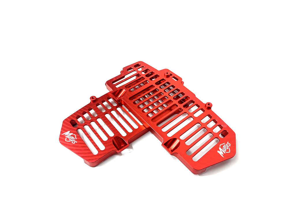 Motoes Radiator Guard HSQ_KTM_GAS_Red Motoes radiator guards KTM / Husqvarna / GASGAS